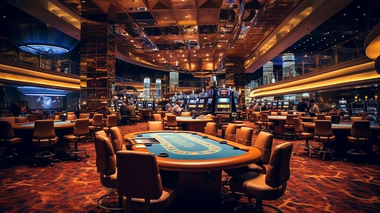 Fase river dalam permainan Texas Hold'em Bonus di kiss toto